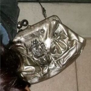 Juicy Couture Metallic Silver Shoulder Bag